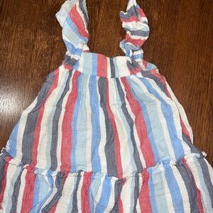 Falls Creek Kids Multicolor Striped Dress